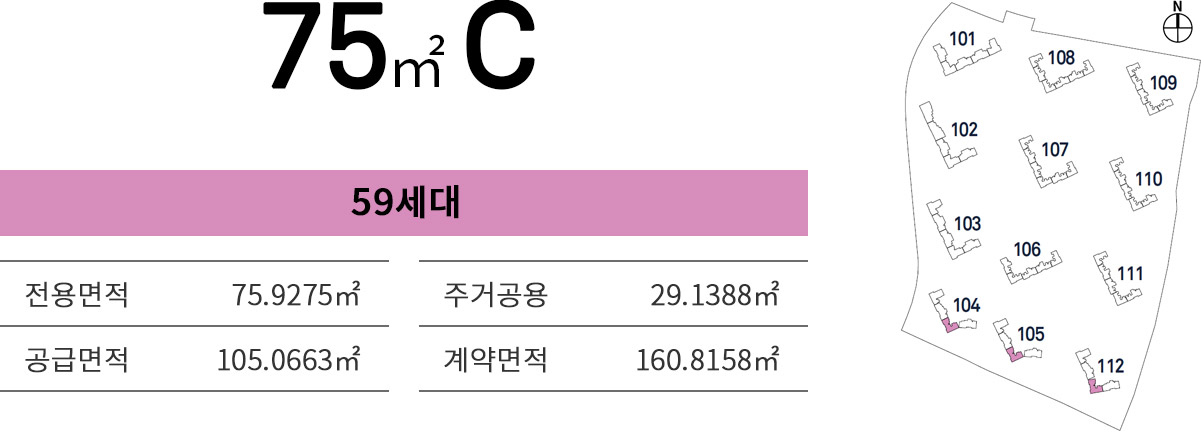 75C 타입 정보 (예시)